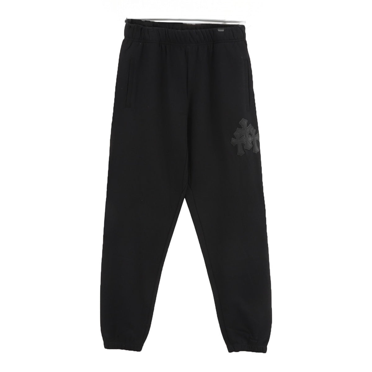 Paper Jam Cross Patch Sweatpants Black