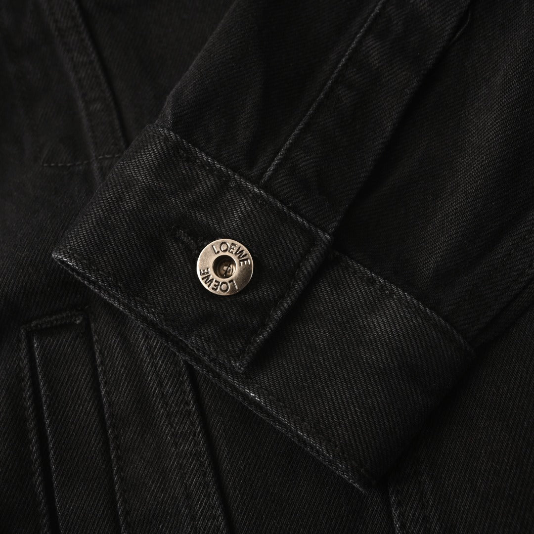 Anagram Denim Trucker Black