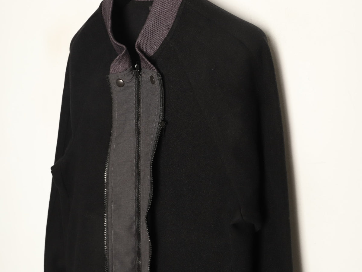 Double Zippers Black