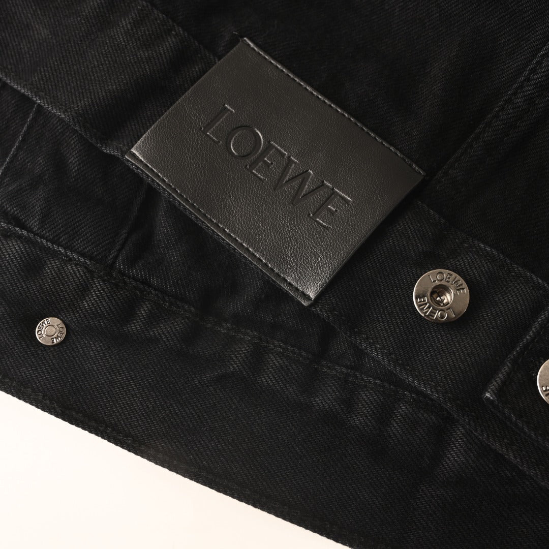 Anagram Denim Trucker Black