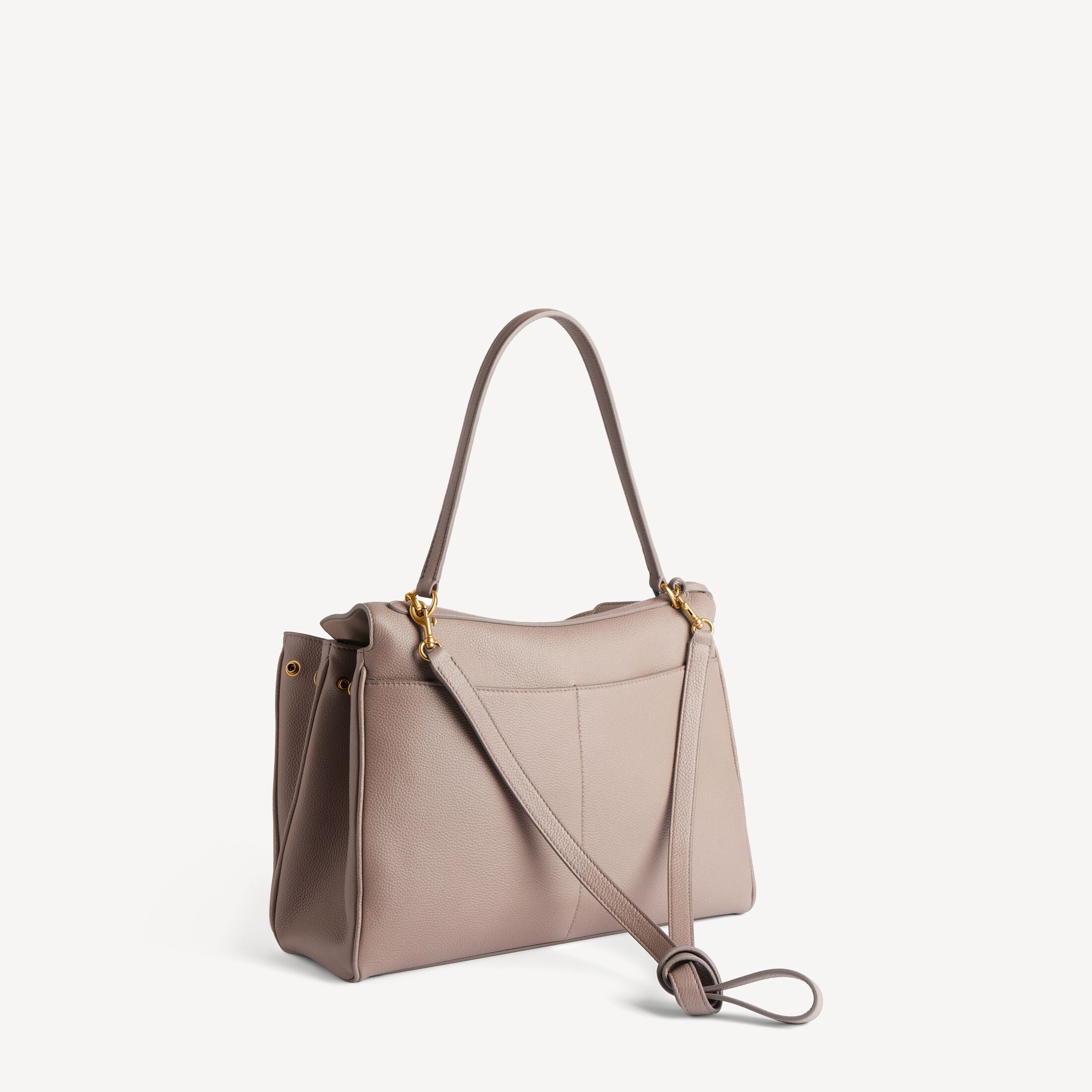 Balenciaga Rodeo Medium Handbag in Sesame Grained Calfskin