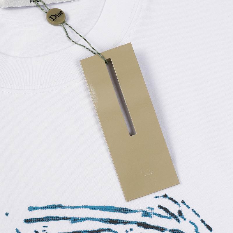 Broken Wording Graphic T-Shirt White