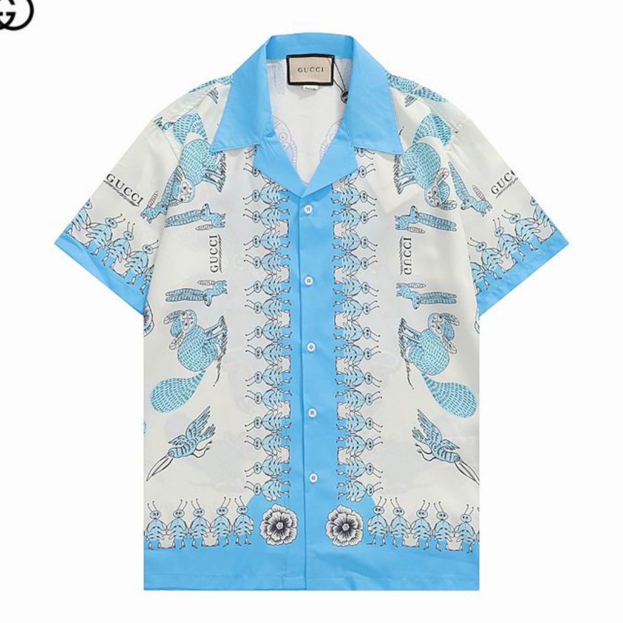 Freya Hartas Silk Print Ivory Turquoise