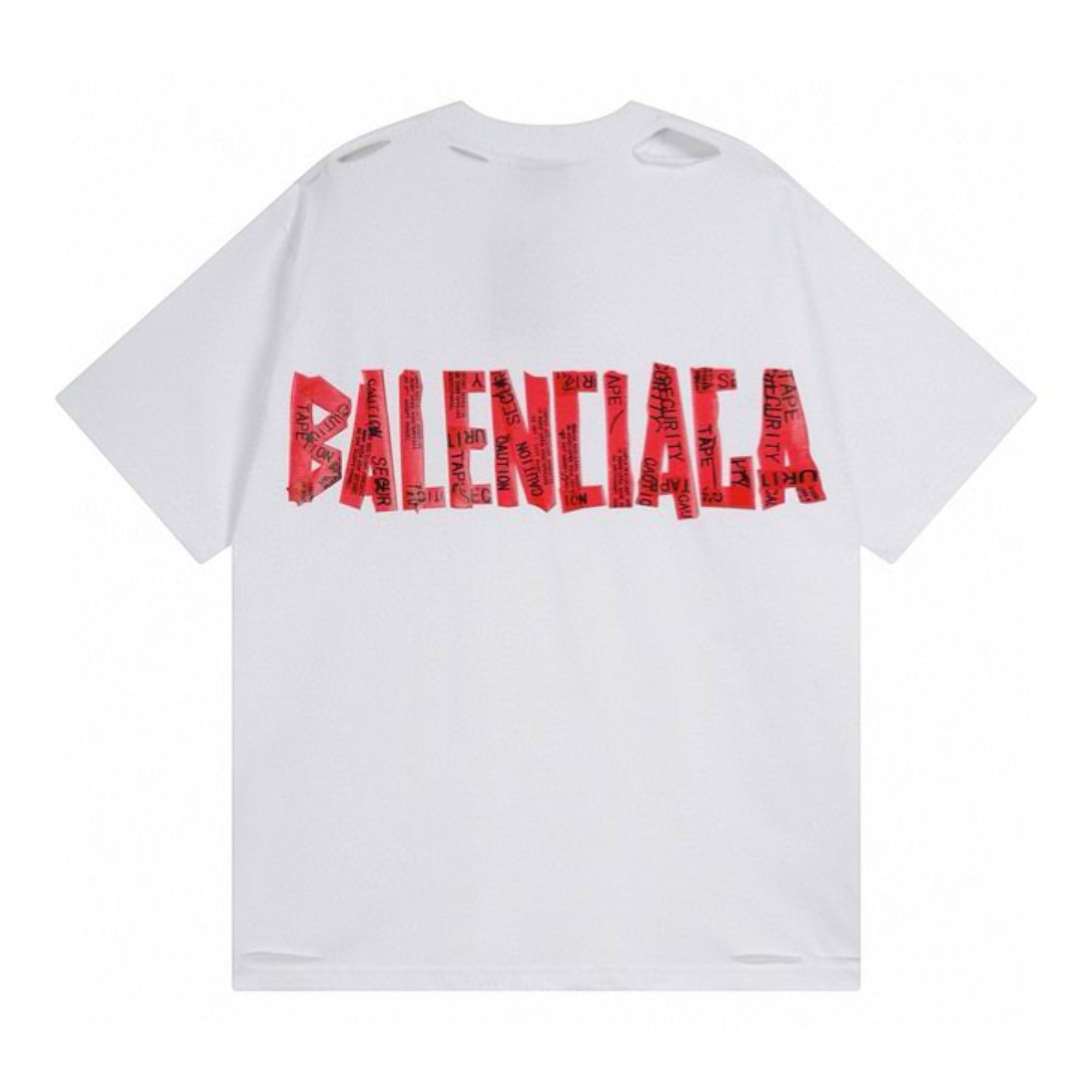Tape Logo Back T-Shirt White