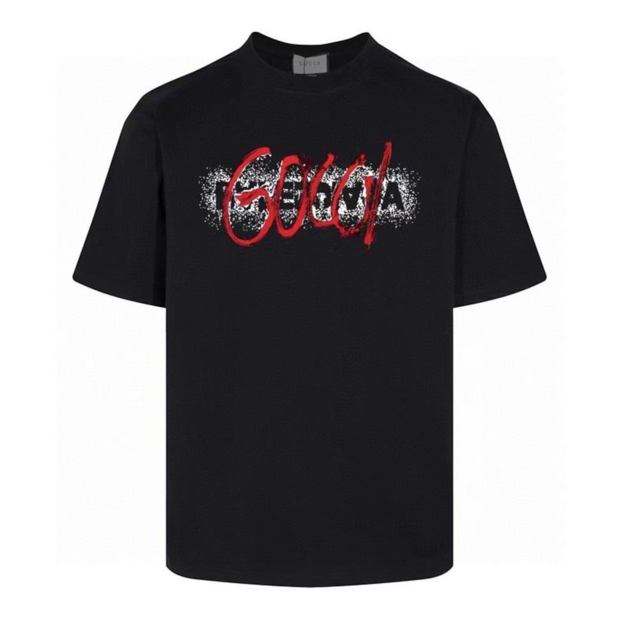 Script Logo Layered Graphic Black