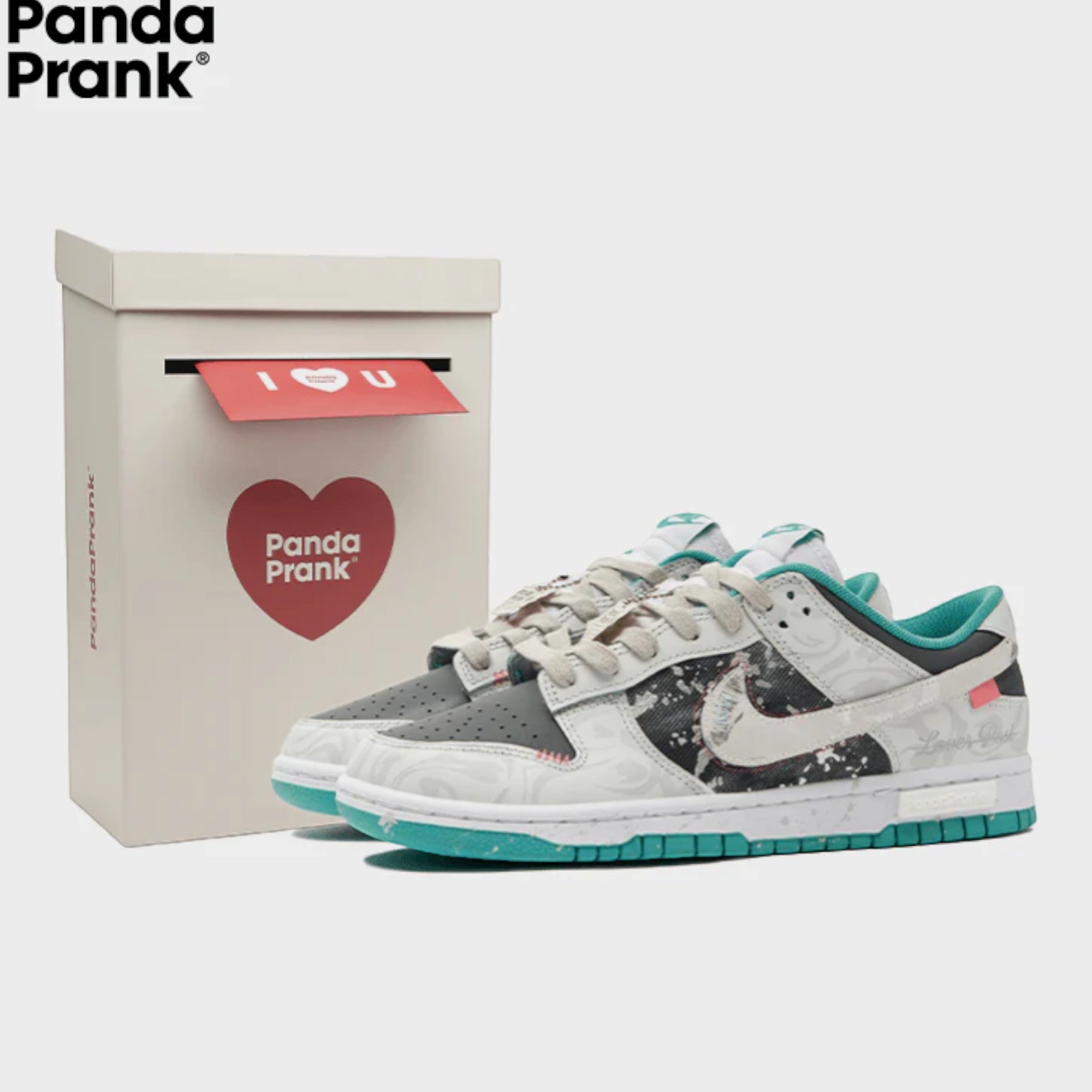 Dunk Low White Moonlight Custom