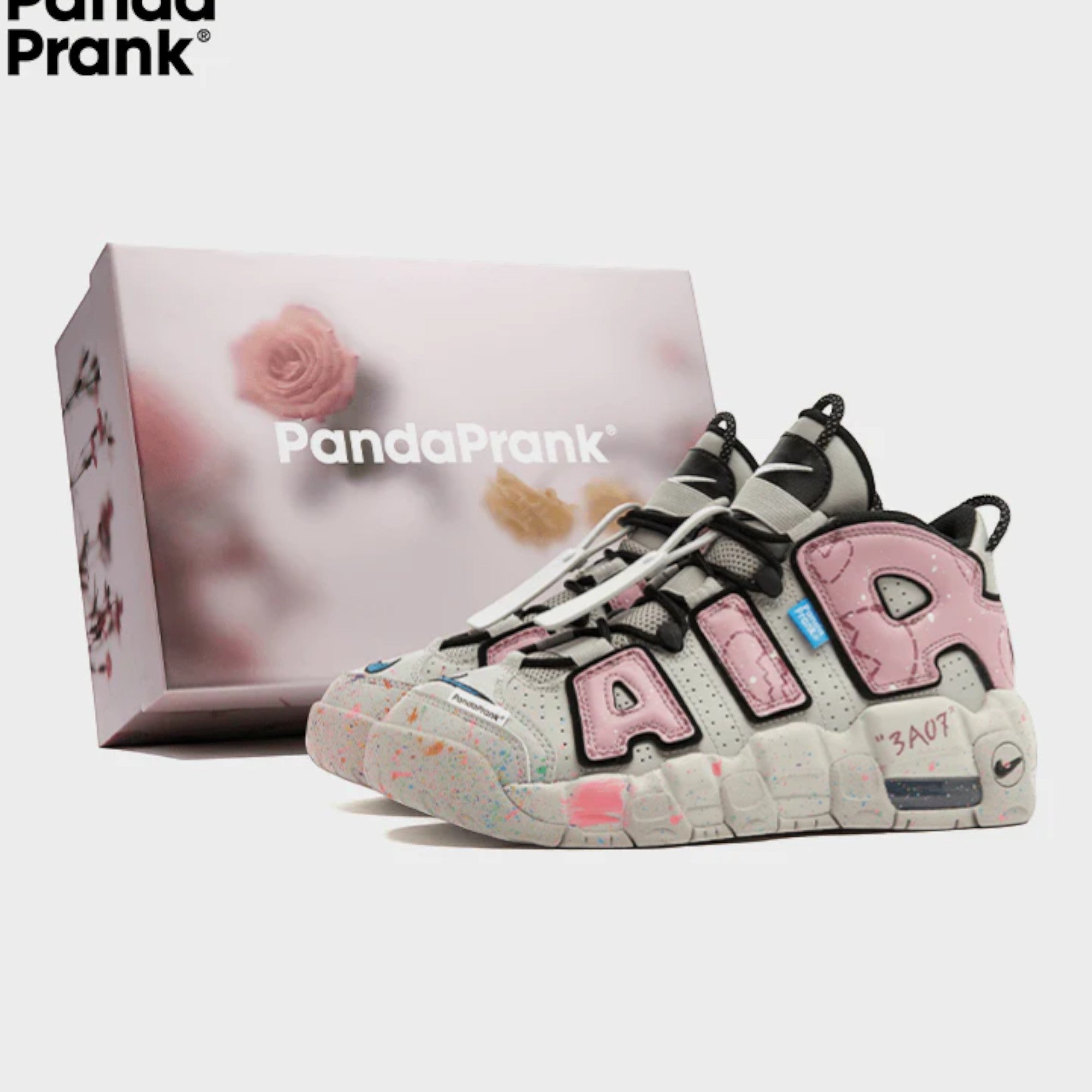 Air More Uptempo Prohibit Heartbreak Custom