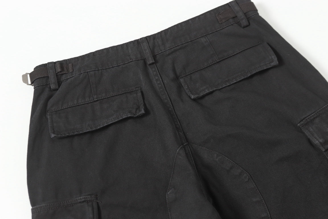 Technical Cargo Pants Black