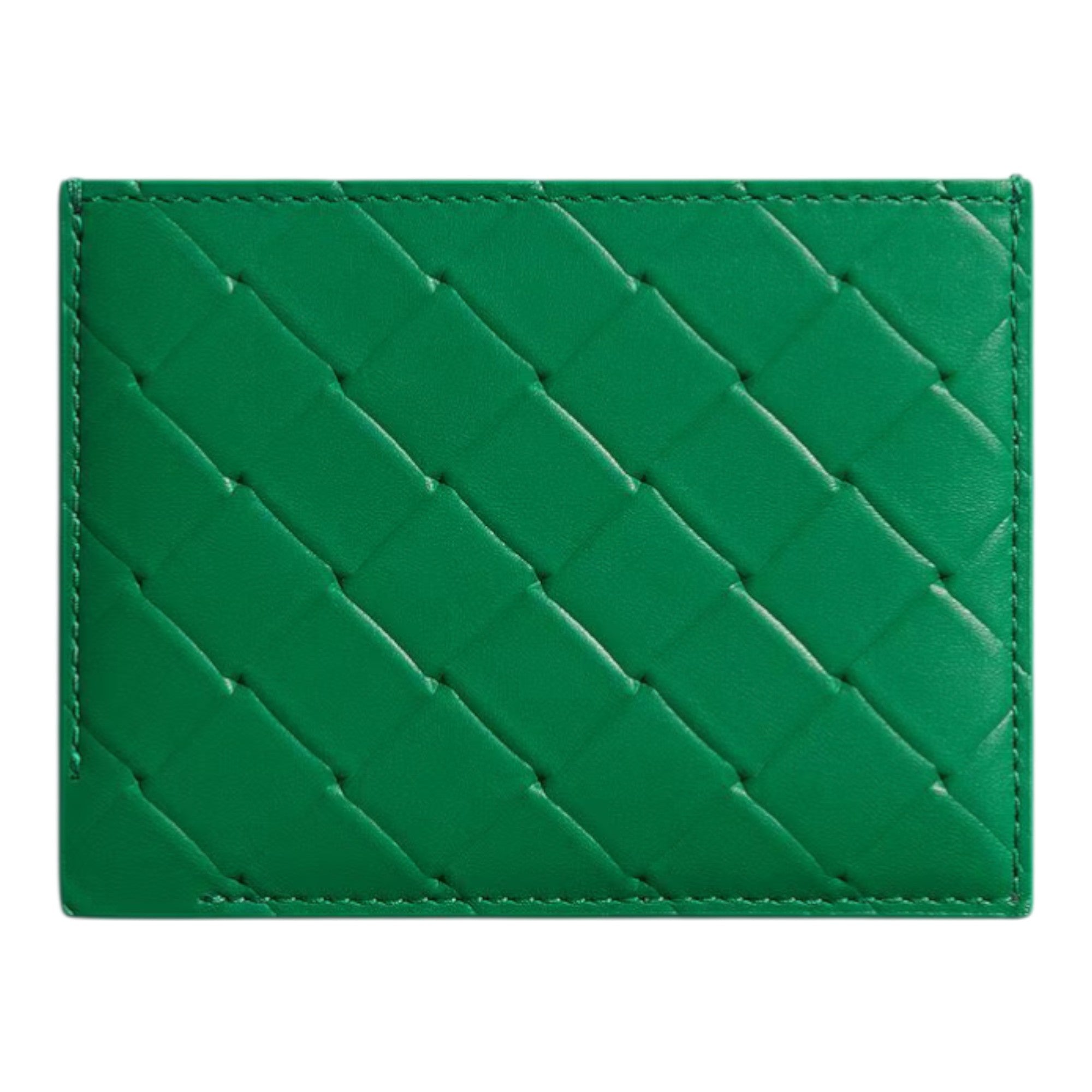 Bottega Veneta Intrecciato Stamp Credit Card Case