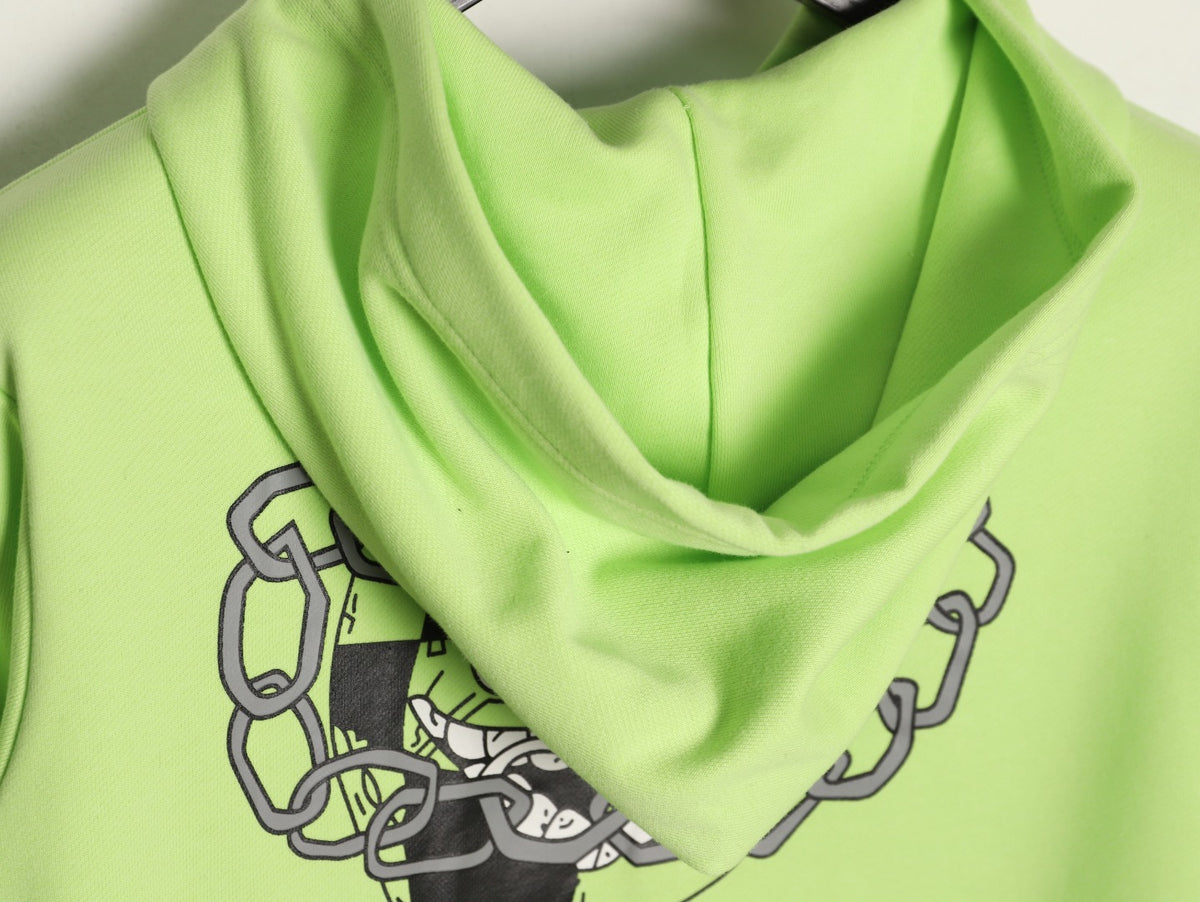 x Matty Boy PPO Link Pullover Hoodie Lime Green
