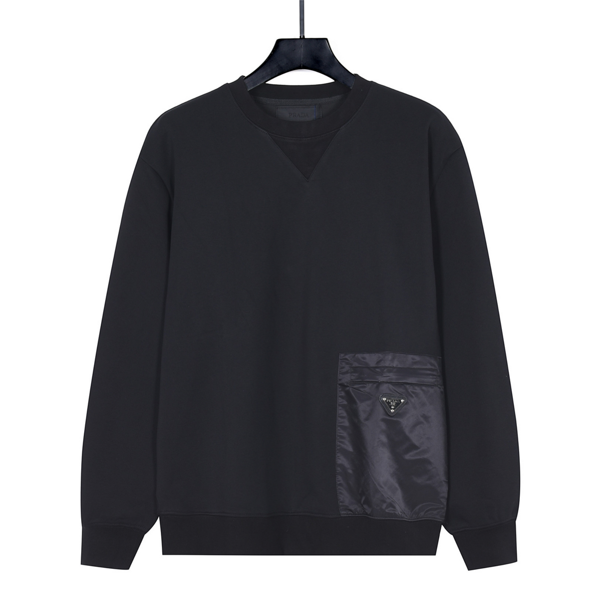 Technical Fabric Triangle Logo Black