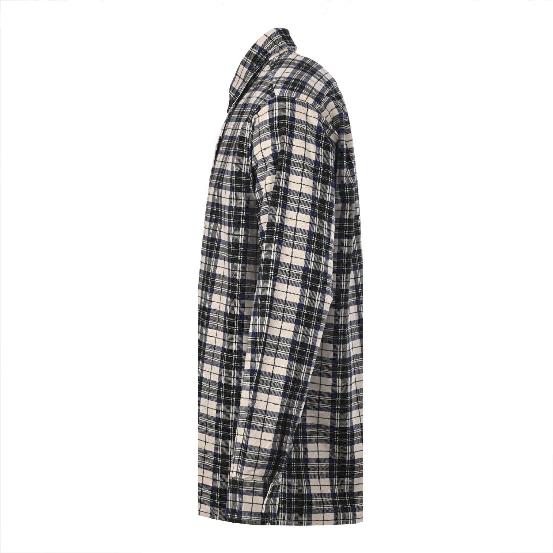 Reversible Plaid Check Black & White
