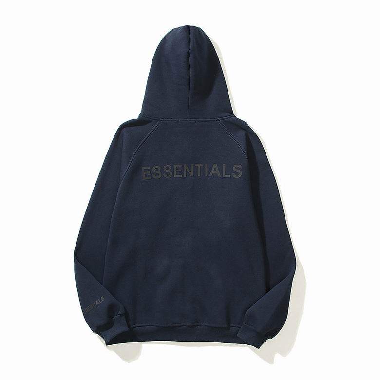 Raglan Full-Zip Hoodie Dark Navy Blue