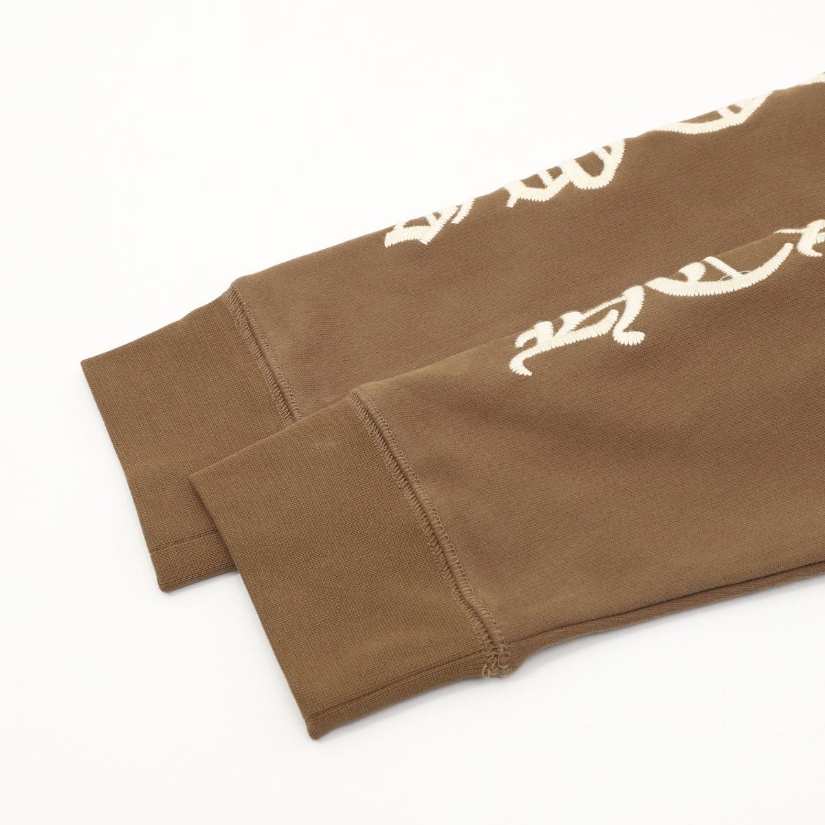 Slo Ride Embroidered Hoodie Brown