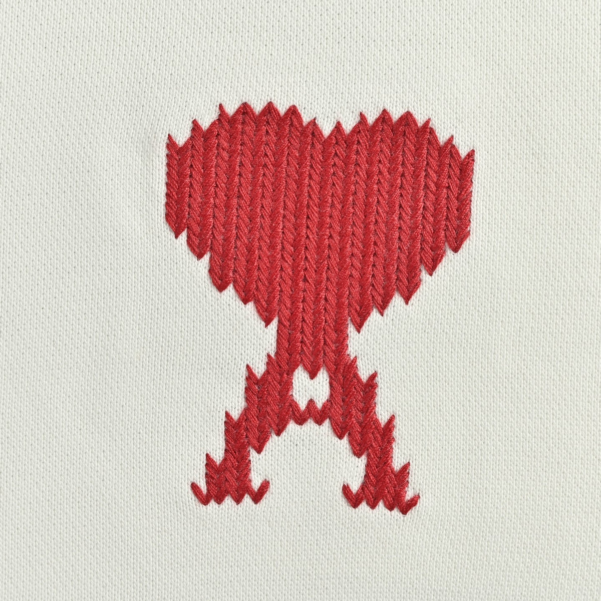 Ami de Coeur Red Heart Off-White