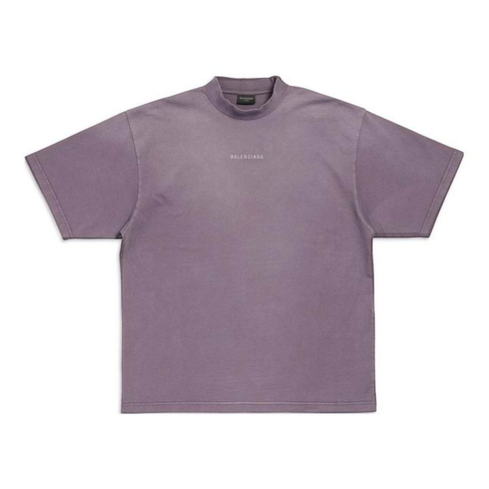 Back T-Shirt Medium Fit Purple Grey