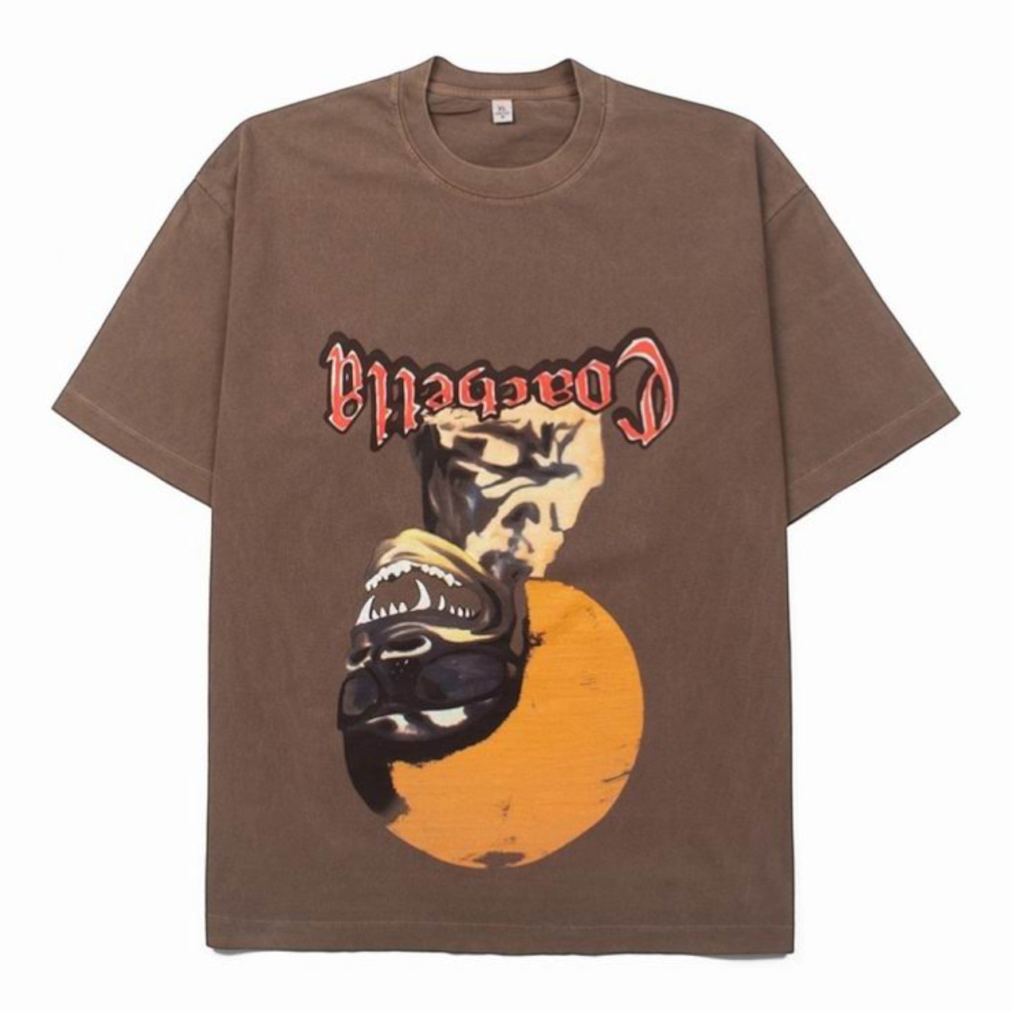 Nightshow Graphic T-Shirt Brown