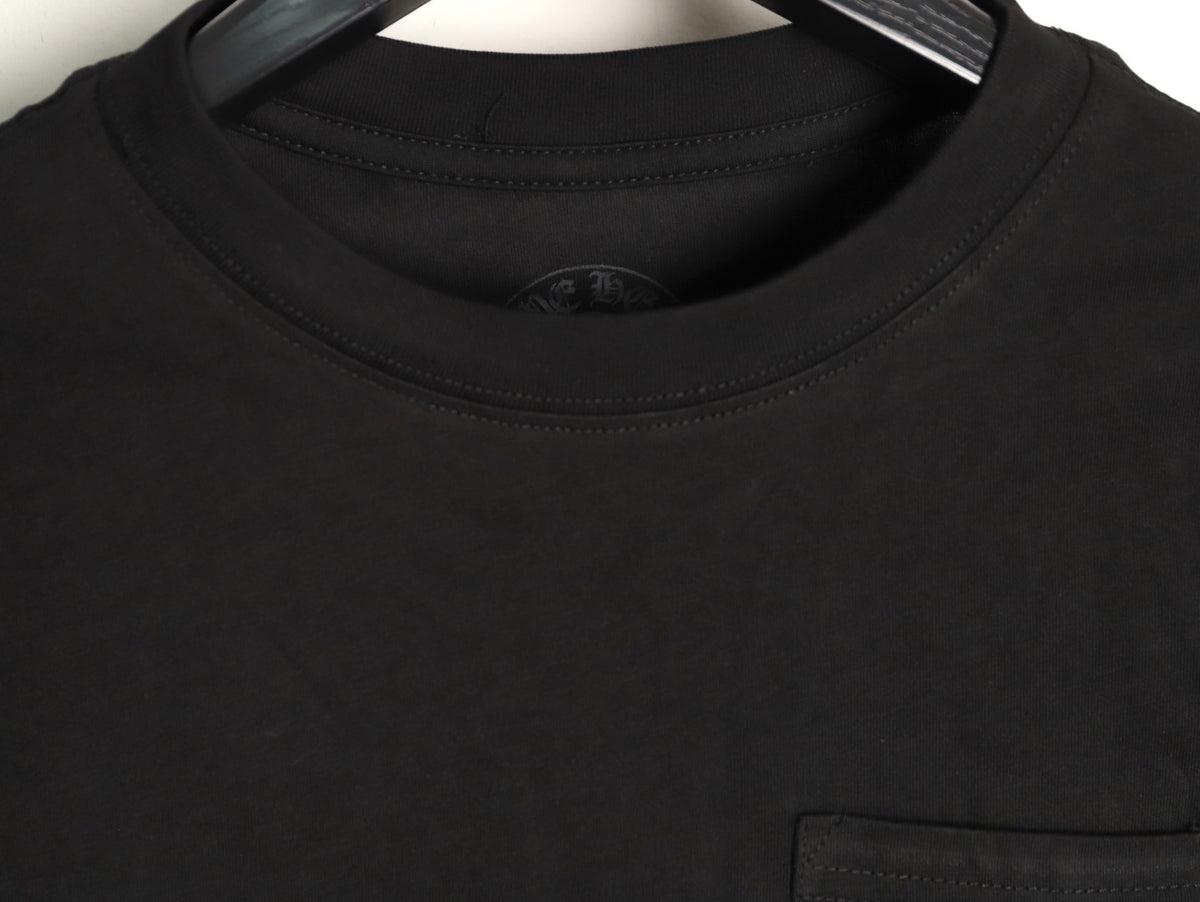 Multicolor Horseshoe Long Sleeve T-Shirt Black