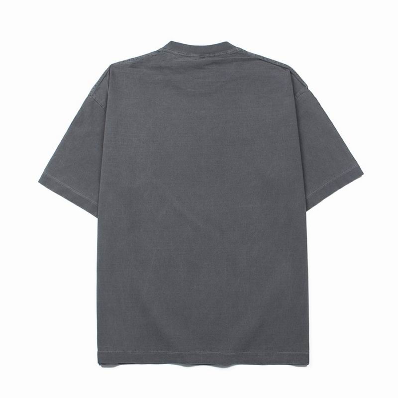 Barcelona x Cactus Jack Spray Logo T-Shirt Stained Black