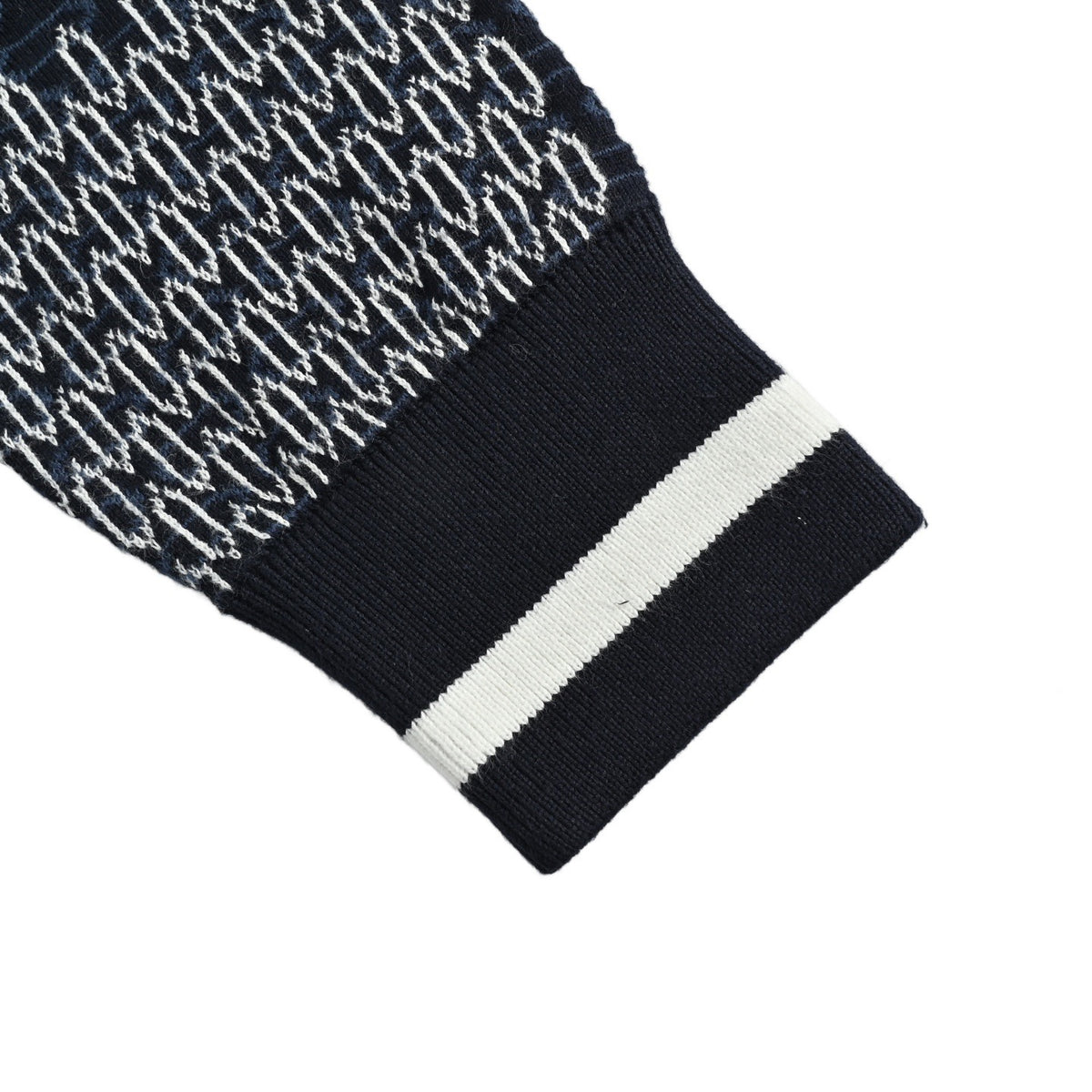 Damier Quilted Cotton Bomber Navy