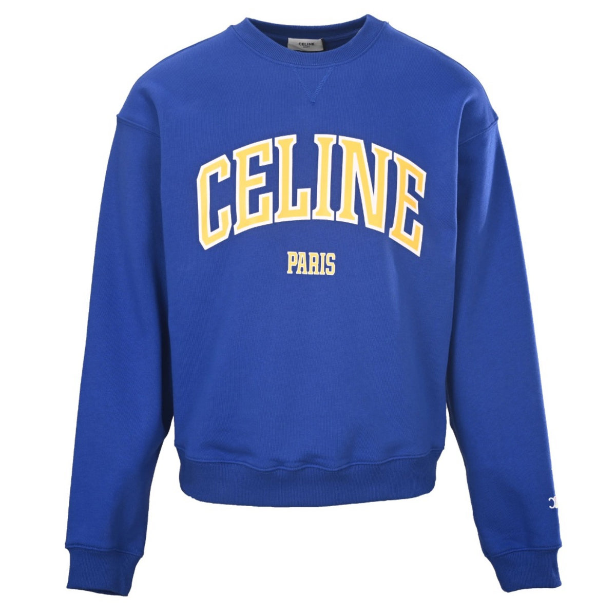 Celine Paris Varsity Blue & Yellow