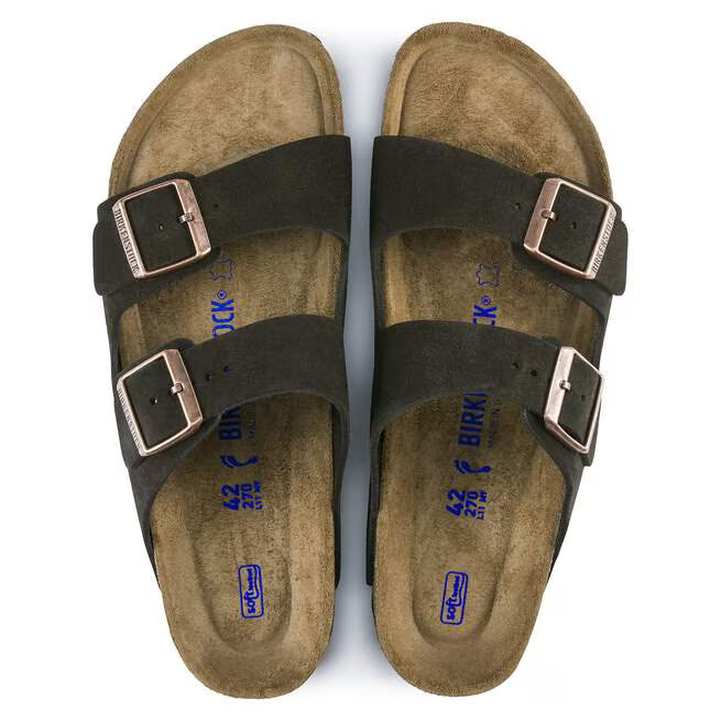 Birkenstock Arizona Soft Footbed Suede Mocha