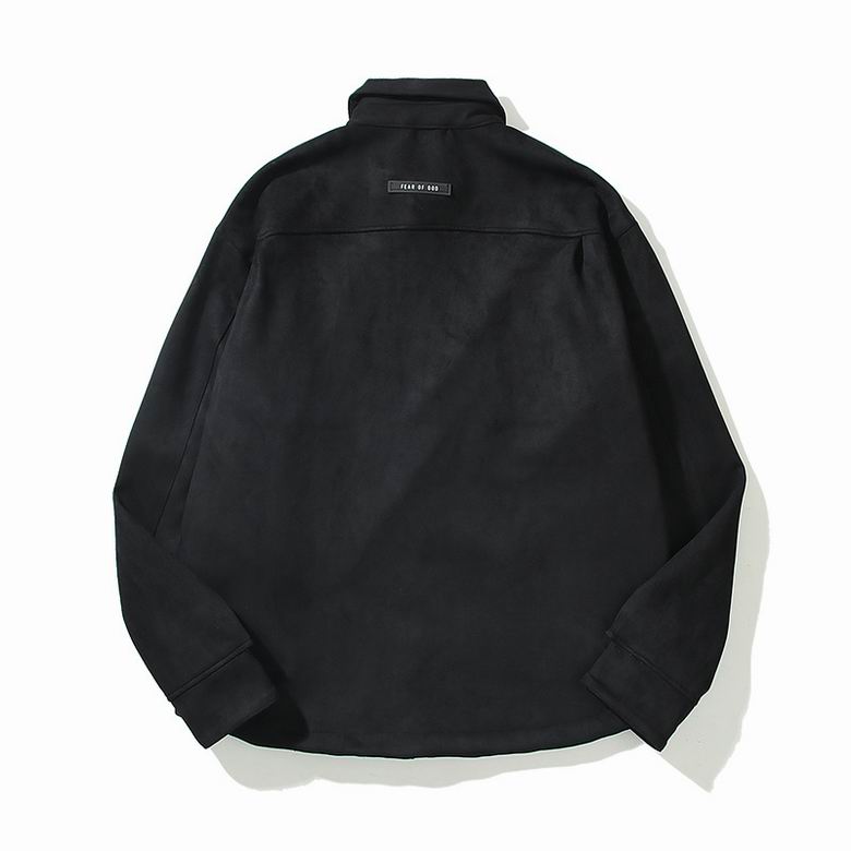 Tooling Suede Shirt Jacket