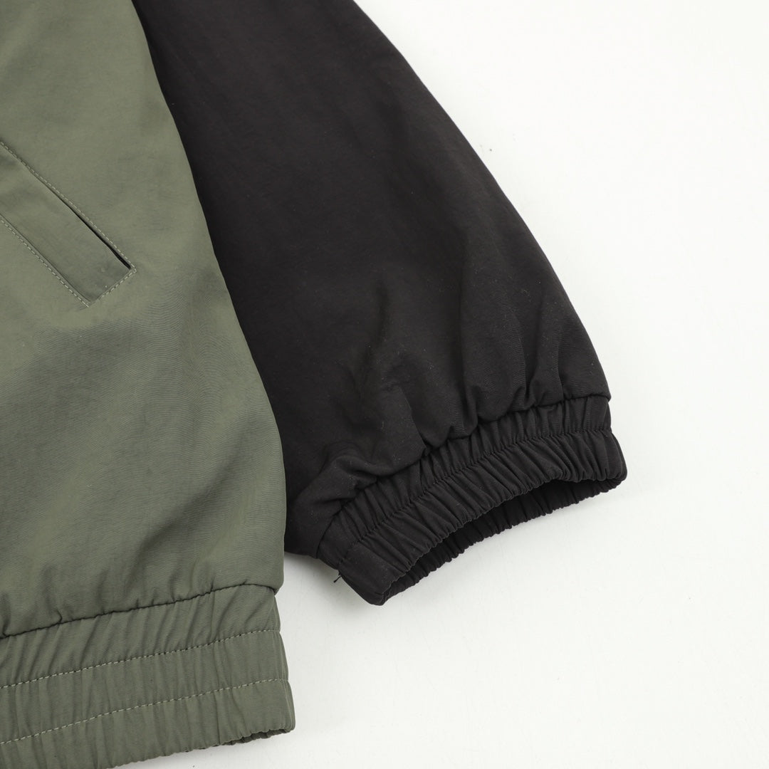 10 Avenue George V Colorblock High-Neck Jacket