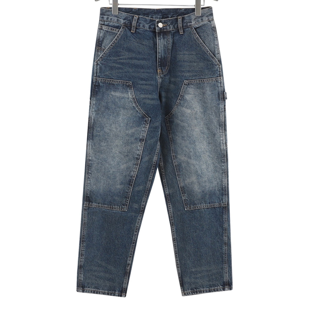 OG Double Knee Blue Dark Used Wash