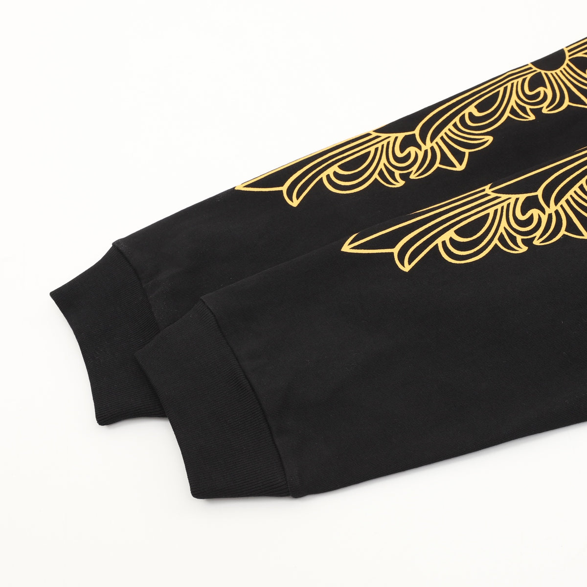 V89 Dagger Long Sleeve Pocket T-Shirt Navy & Yellow
