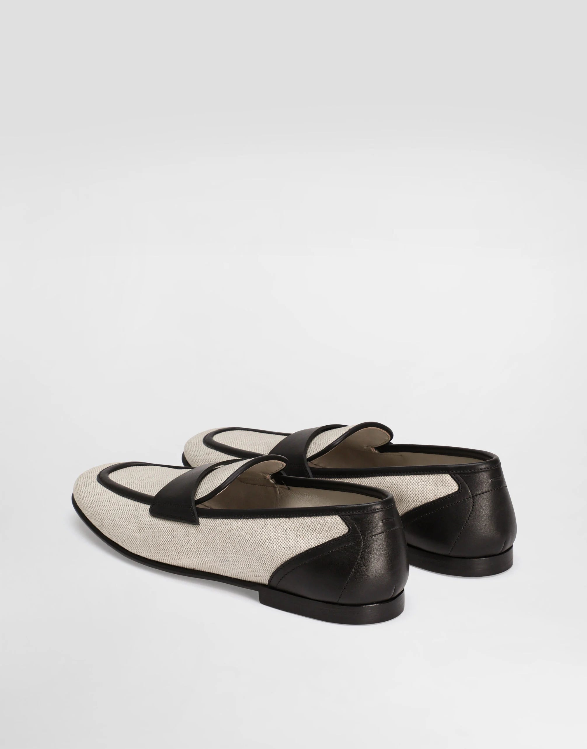 Salt & Pepper Nappa Loafers