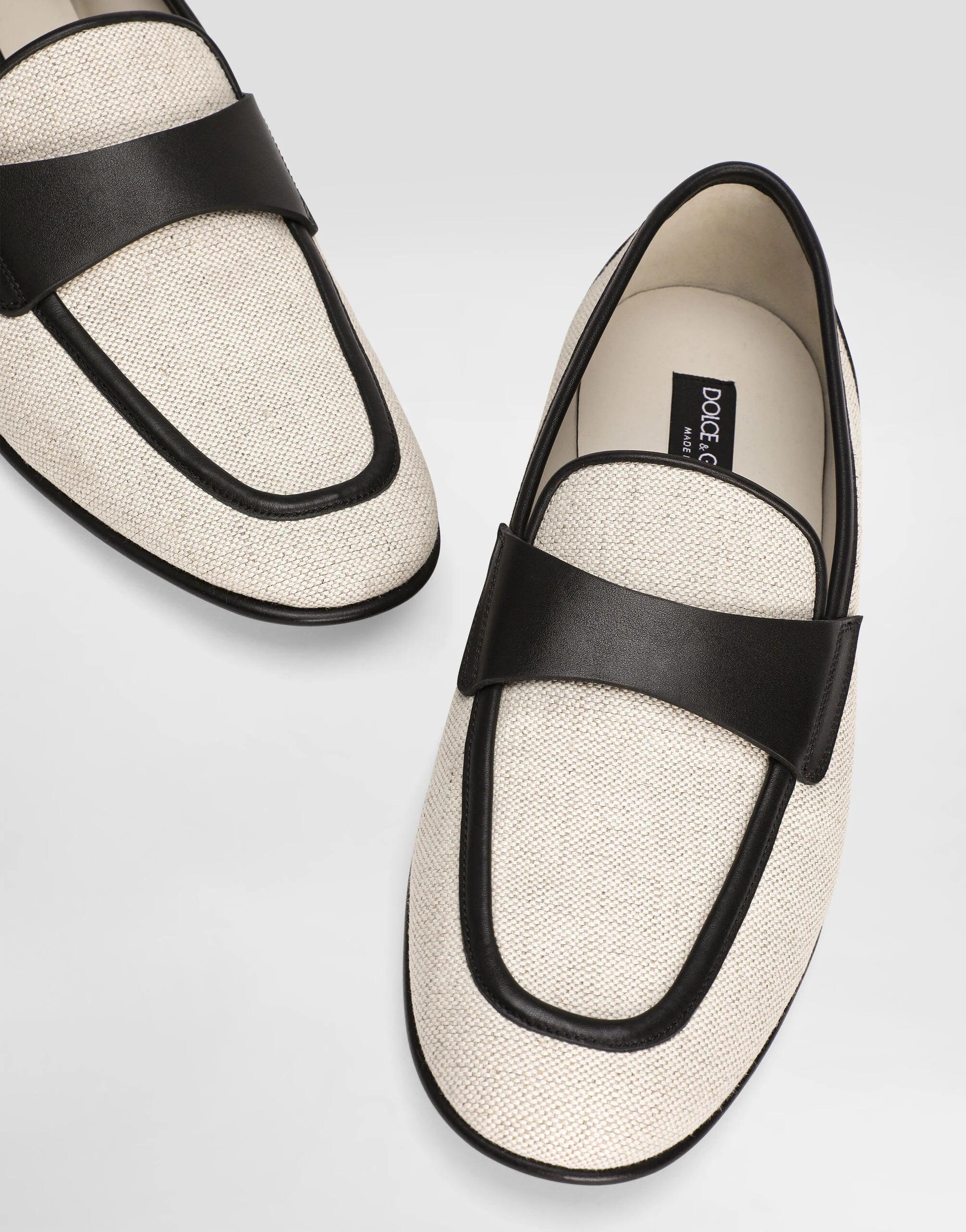 Salt & Pepper Nappa Loafers