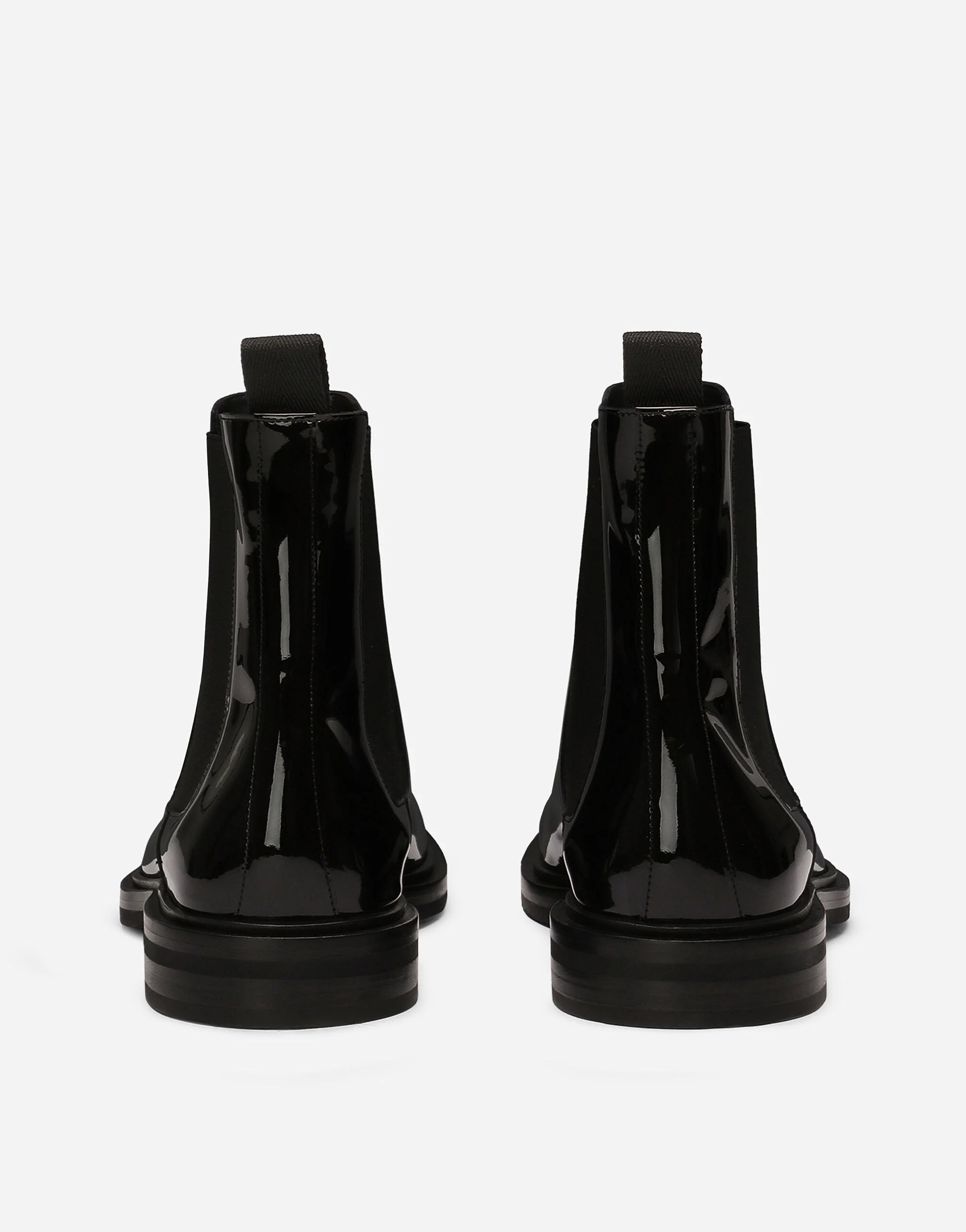 Calfskin Ankle Boots in Black