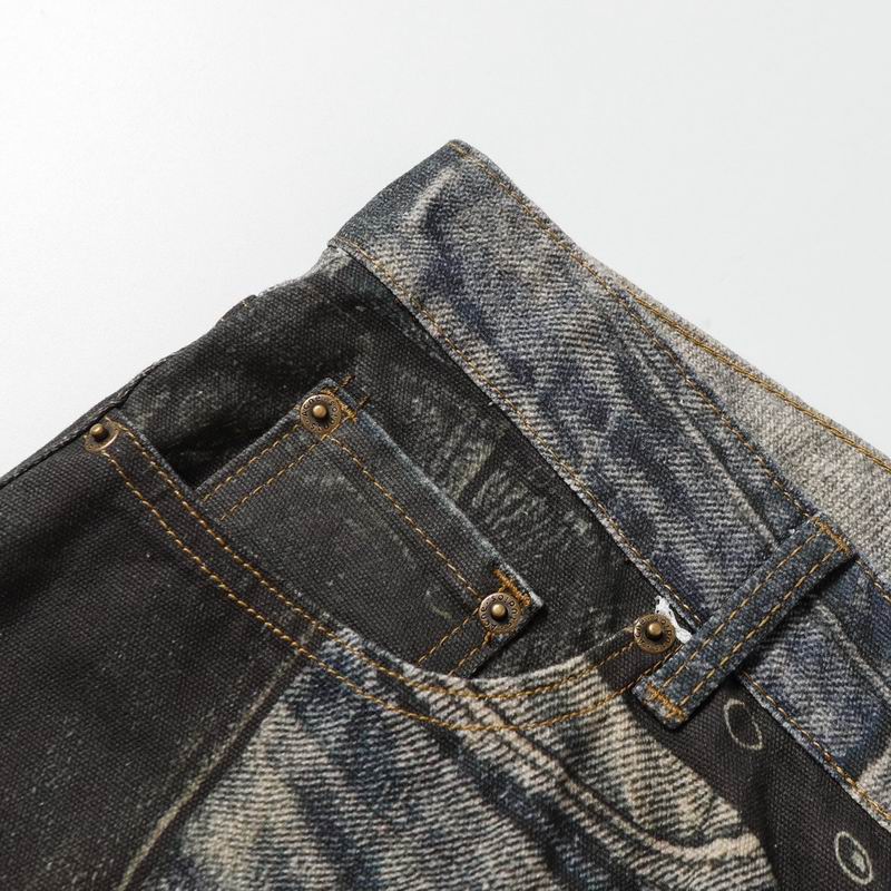 Trompe L'œil Chaps Blue/Black