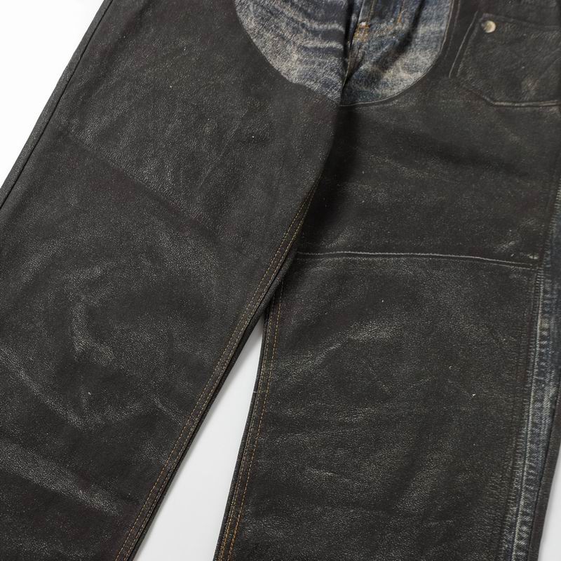 Trompe L'œil Faux Chaps Blue/Black