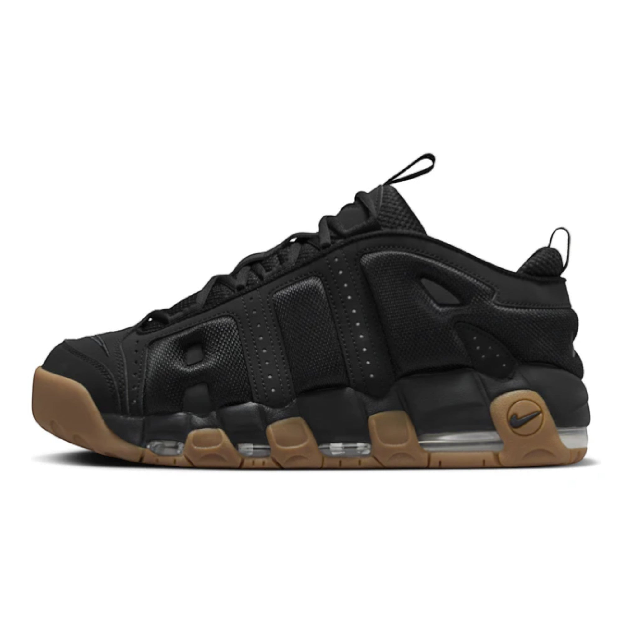 Air More Uptempo Low Black Gum