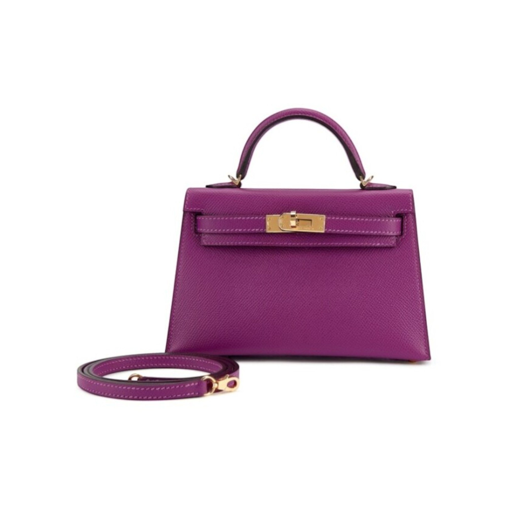 Anemone Epsom Leather Gold Hardware
