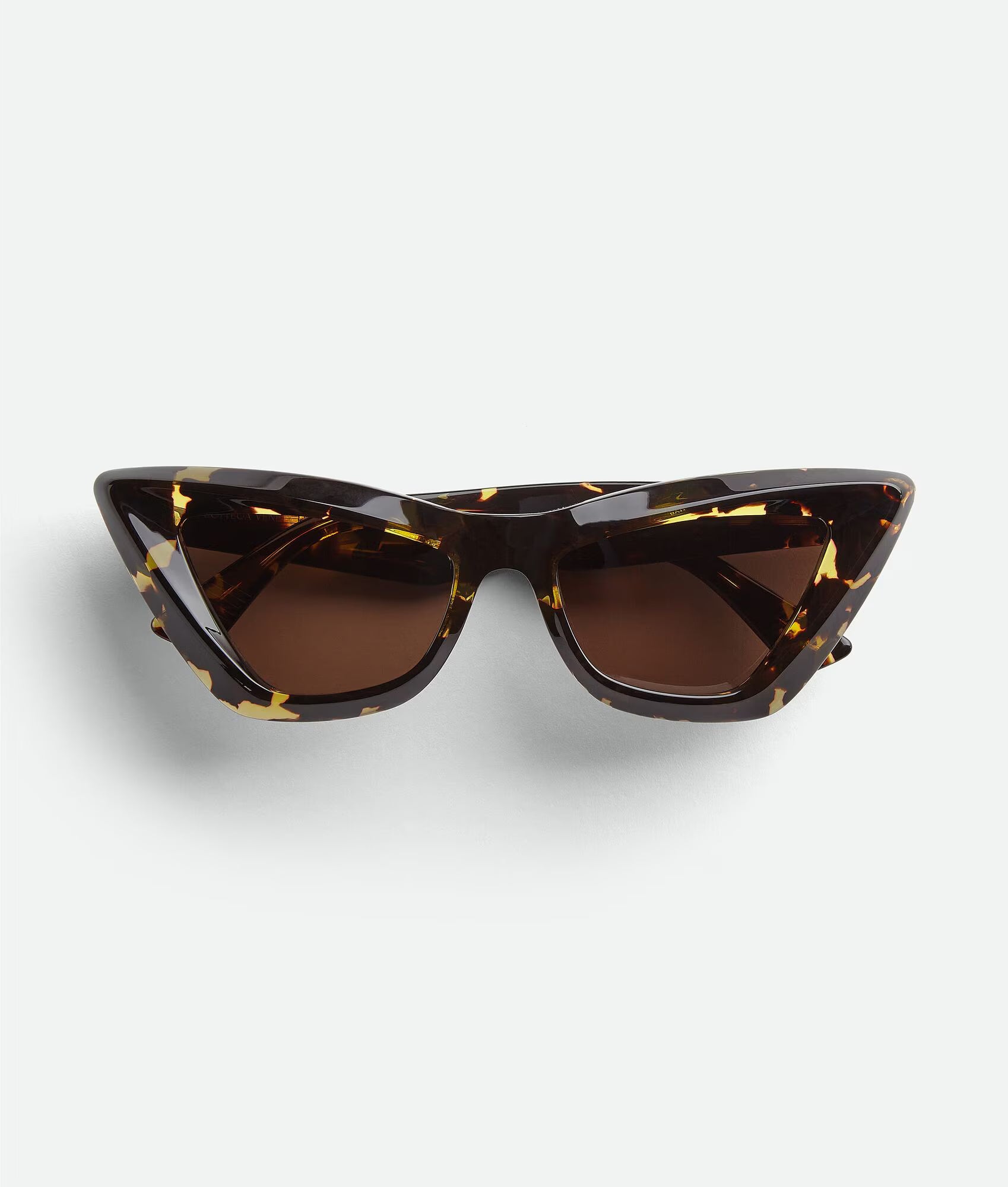Angle Acetate Pointed Cat Eye Sunglasses
