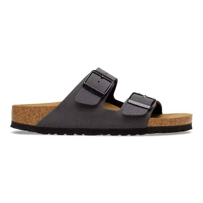 Birkenstock Arizona Birko-Flor Nubuck Velvet Gray