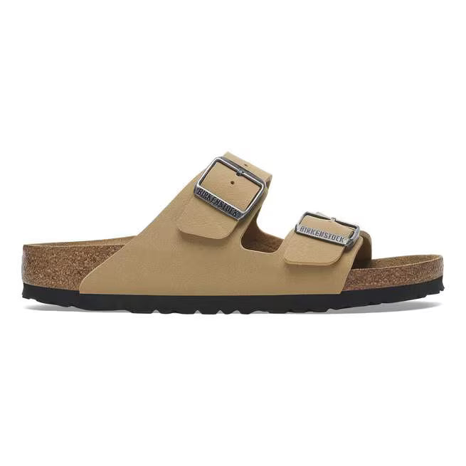 Birkenstock Arizona Birko-Flor Nubuk Latte Cream
