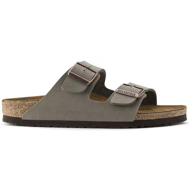 Birkenstock Arizona Birko-Flor Nubuk Stone