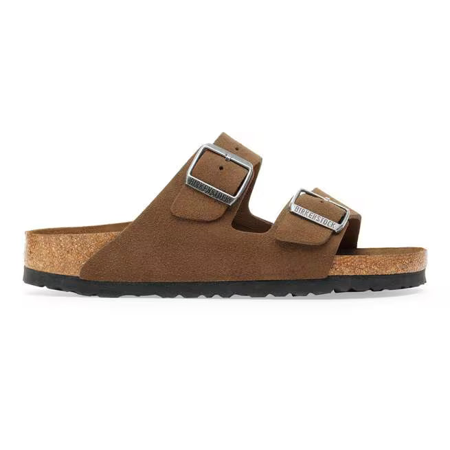 Birkenstock Arizona Soft Footbed Suede Dark Tea
