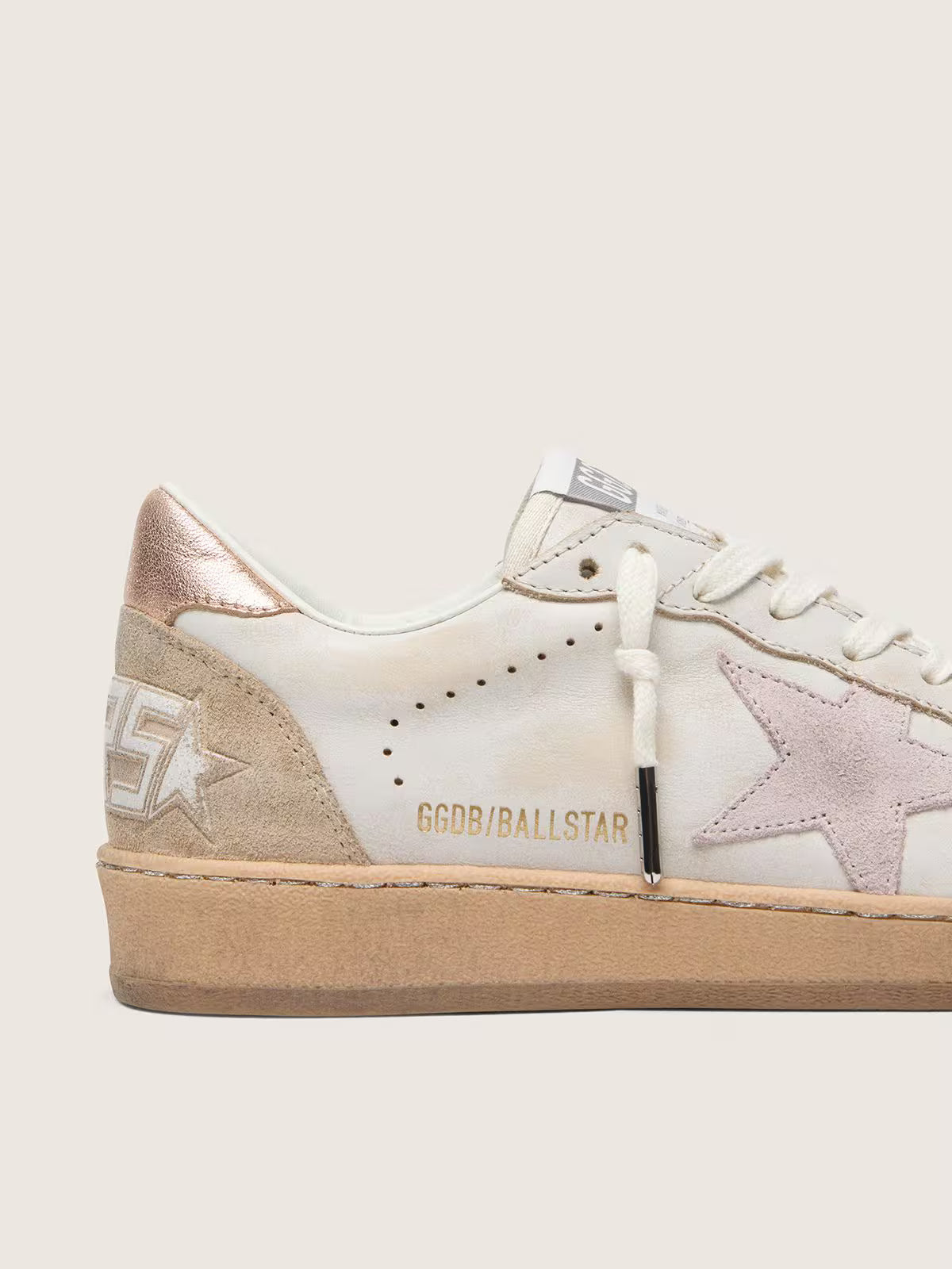 Ball Star Sneakers White / Pink / Rose Gold