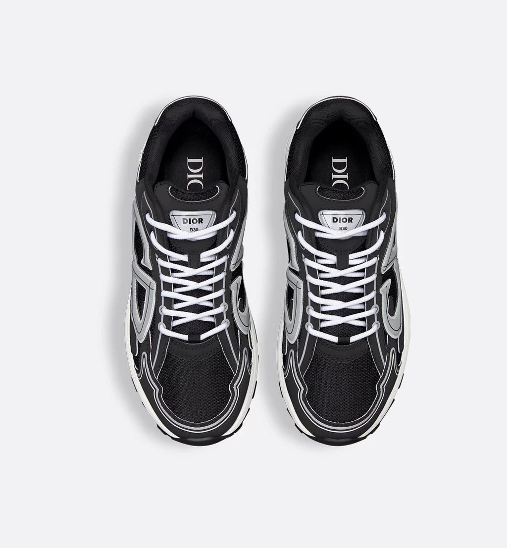 Dior B30 Countdown Sneakers Black Technical Mesh