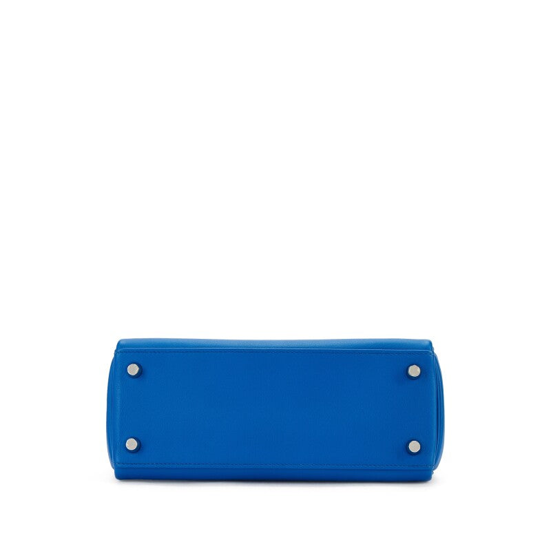Bleu France Swift Leather Palladium Hardware