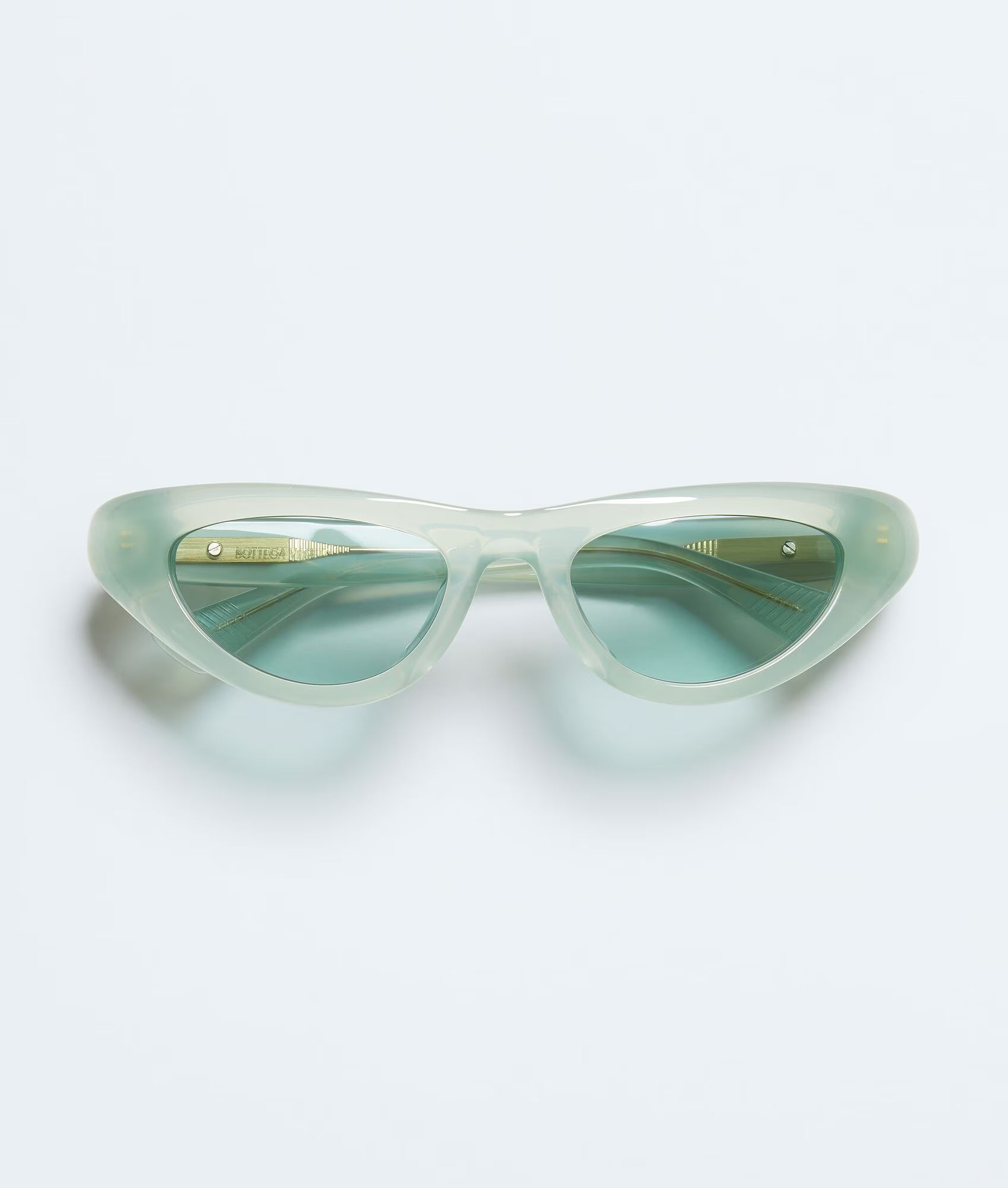 Bombe Cat Eye Sunglasses Green