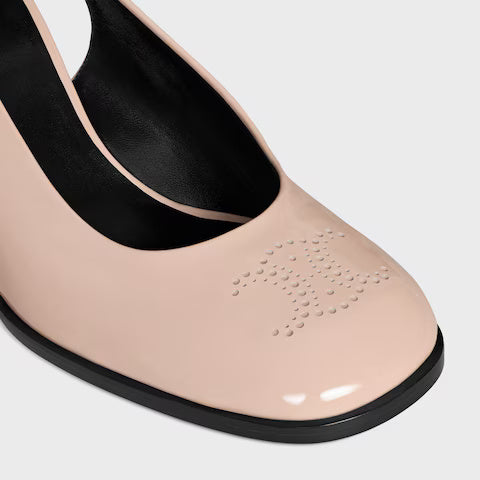 Kitten T-Bar Strap Pump Calfskin 50 mm