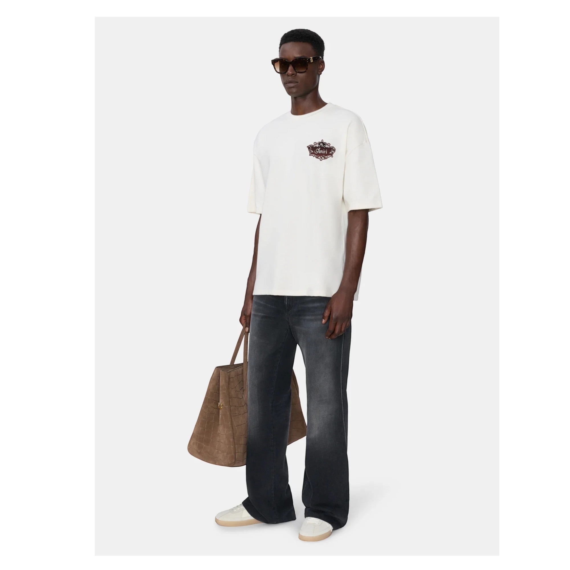 Chateau Crest Oversized T-Shirt Ivory