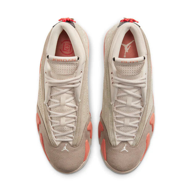 CLOT x Air Jordan 14 Low Terracotta
