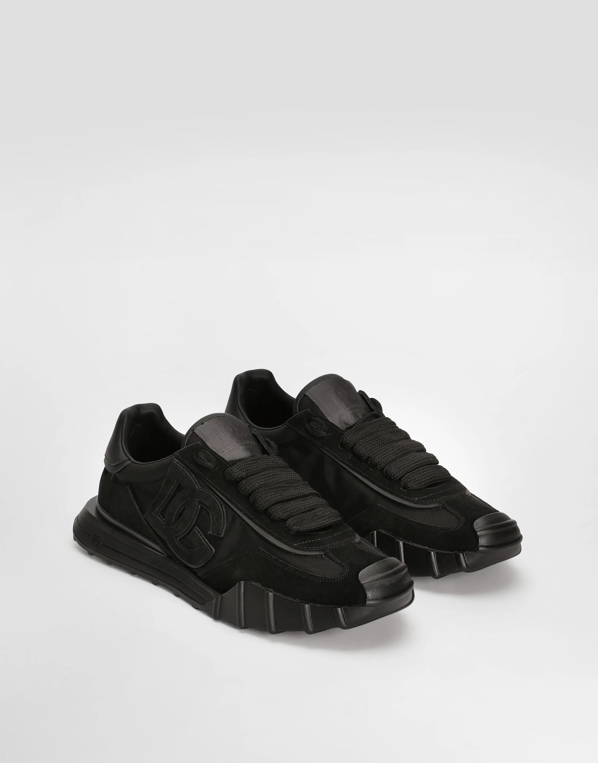 DG Athletic Fabric Sneakers in Black